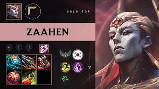 Zaahen Top vs Jayce - KR Challenger Patch 26.08