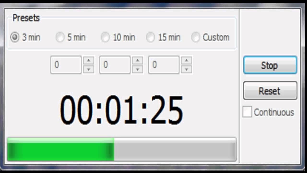 TIMER 3 MINUTES - YouTube