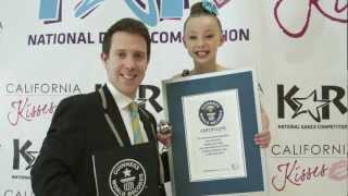 Sophia Lucia Sets NEW OFFICIAL Guinness World Record