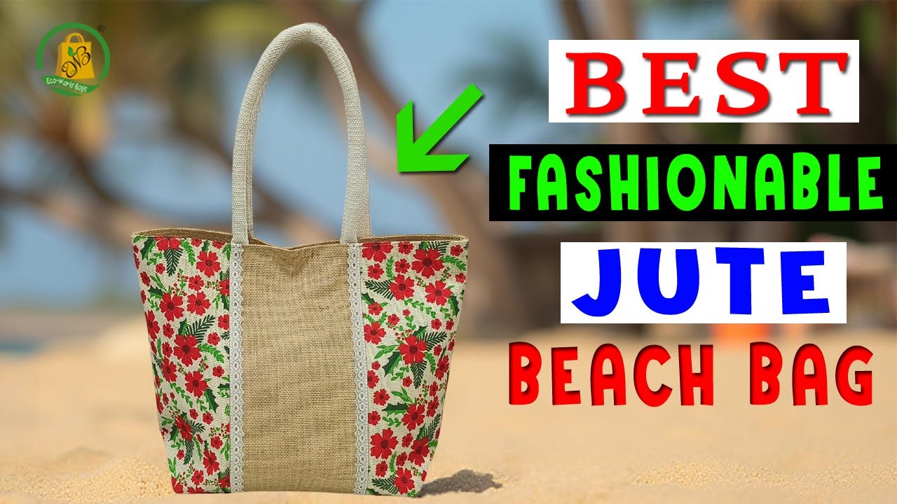 Top Trendy Jute Beach Bag 2026 🌴 | Stylish & Eco Friendly | Eco-World Bags