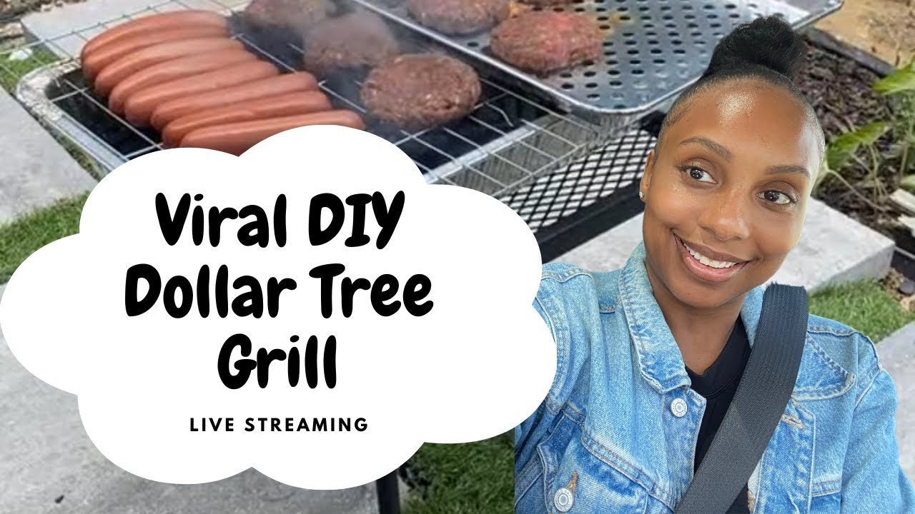 DIY DOLLAR TREE GRILL - YouTube