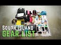 SOUTH ISLAND GEAR LIST // Te Araroa Thru Hike Gear List - My 2020/21 Long Distance Hiking Gear