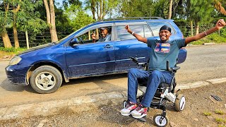 First Time Driving A Hand Control Car | Meet A Caregiver Of 14 years To Her Husband.