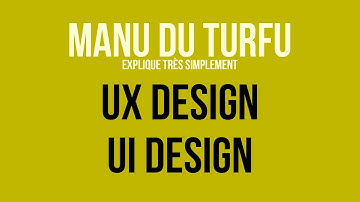 Différences entre  Ux et UI design expliquées très simplement