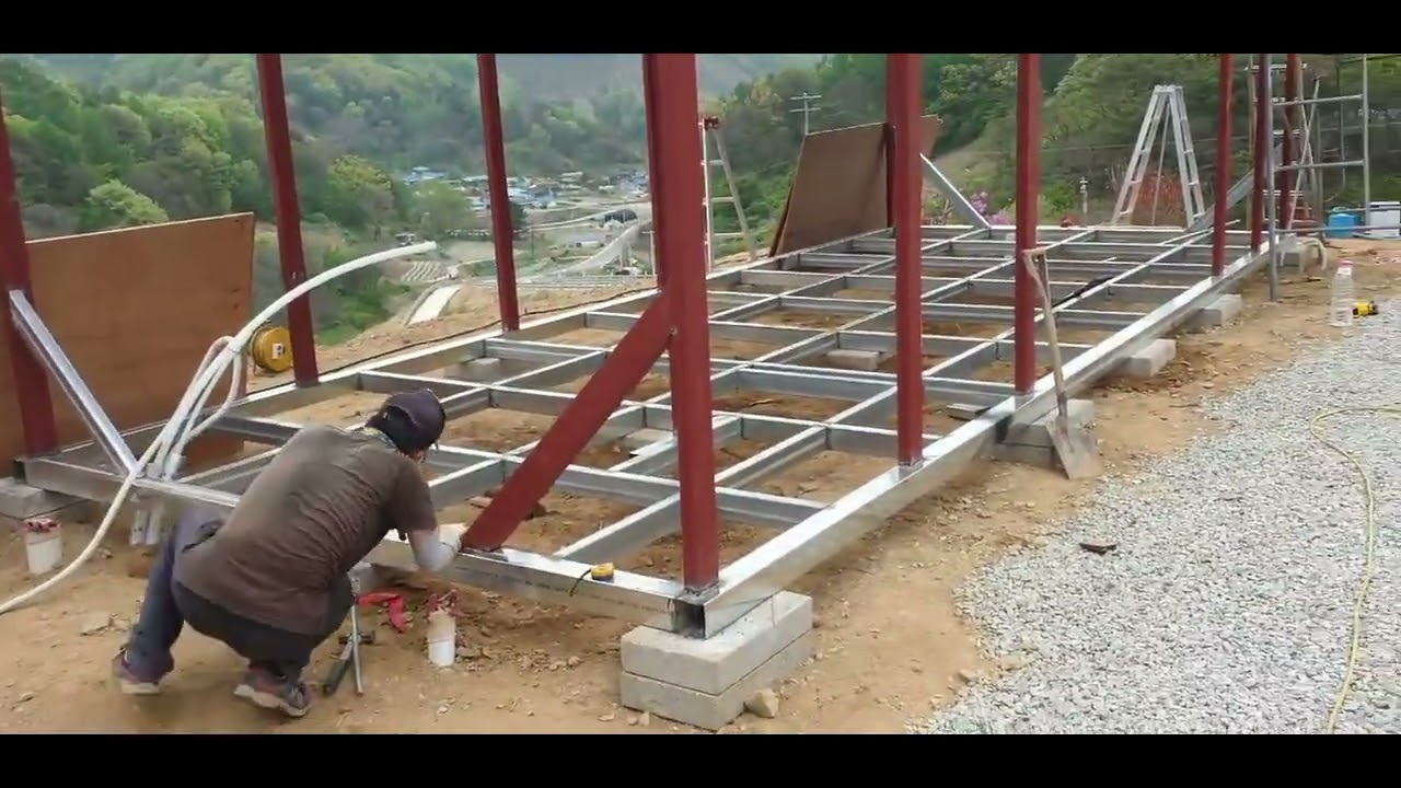 산림 관리사 짓기 7일차~8일차~9일차영상