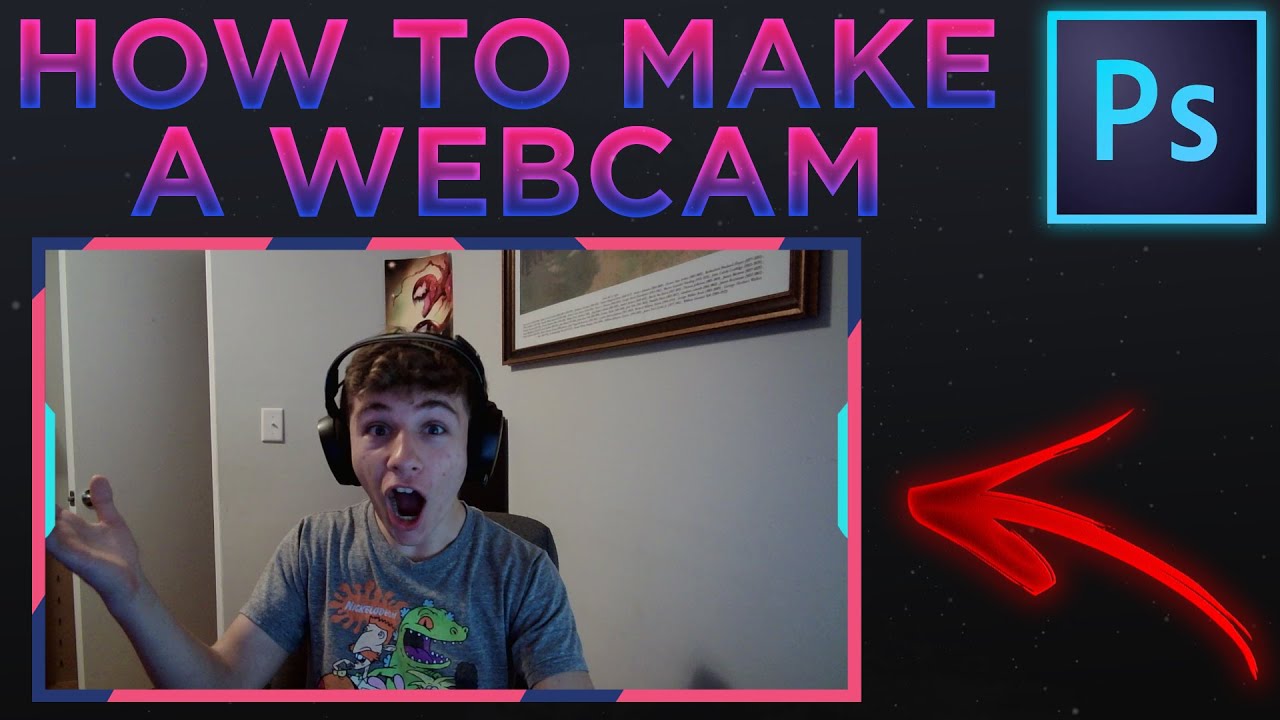 PS Tutorial: How To Make A Clean/Simple Webcam - YouTube