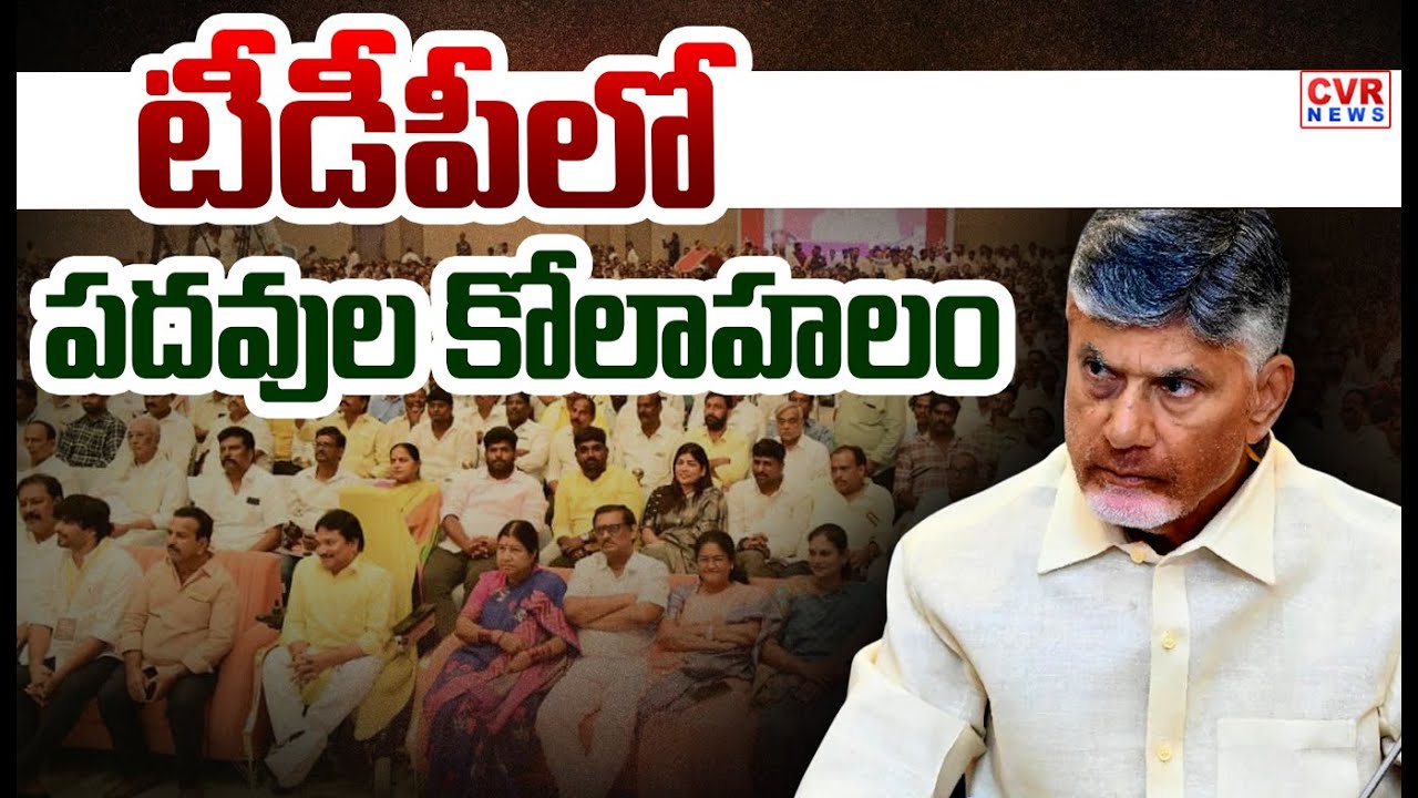 TDP Party To Announce Parliament Incharge & State Committee Posts | CVR News