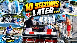 The Launch Was Going Great… For About 10 Seconds 😂 | Boat Ramp Show