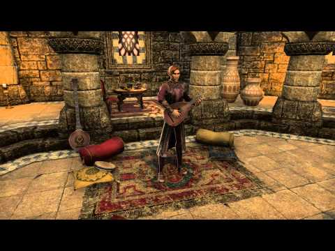 Bard in Sister of the Sands Inn , Sentinel , Alik'r Desert . Ode to Queen Ayrenn