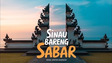 Sabar - sadewok ( official music vidio )