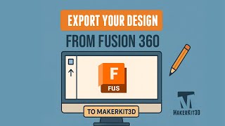 How to Export OBJ Files from Fusion 360 for MakerKit3D (Woodworking Plans Tool)