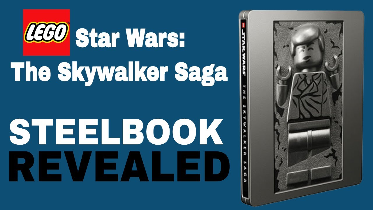 LEGO Star Wars: The Skywalker Saga  Deluxe Edition Unboxing + Steelbook 