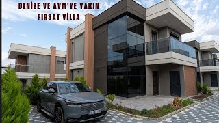 Kuşadası Karaovada Denize Ve Avmye Yakın Mesafede Satılık Villa