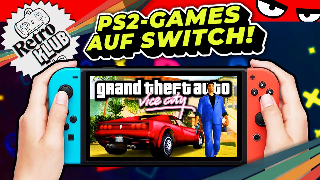 PLAYSTATION 2 ON THE GO! Sony games on SWITCH | Retro Club - YouTube