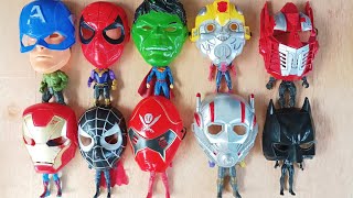 SUPERHERO MASK, SPIDERMAN, CAPTAIN AMERICA, HULK, BATMAN, IRONMAN, TRANSFORMERS, BUMBLE BEE #12