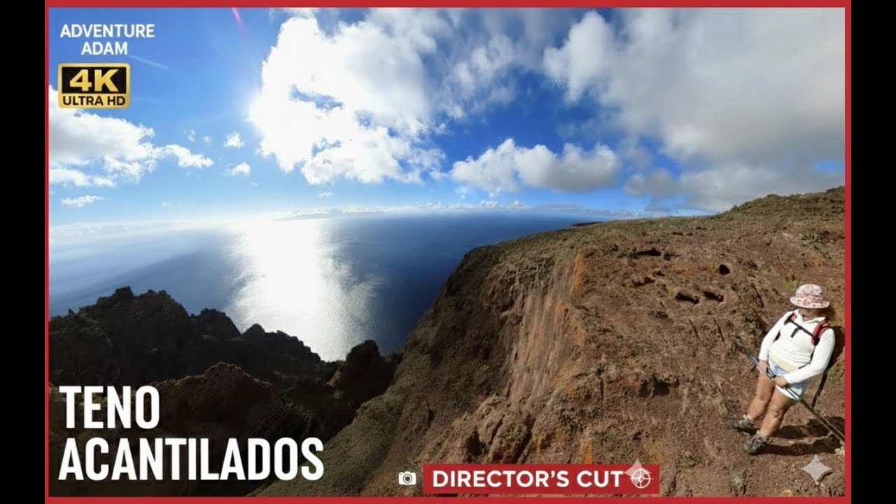 ​TENERIFE: Teno Mountains & Acantilados | 4K Director's Cut | Senderismo Tenerife