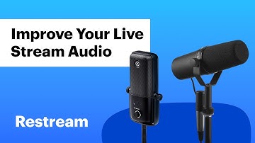 How to improve your live stream audio quality!