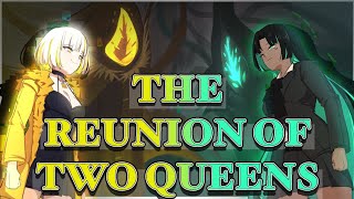 [Lovecraft Girls] The Reunion Of The Two Queens 💚💛 (Kaiju Comic Dub)