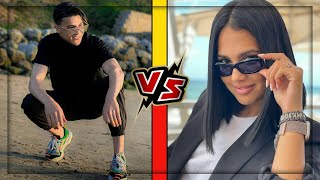 Hussein Safieddine Vs Manal Benchlikha تحدي من الأفضل على تيك توك Tik Tok (صوت للأفضل في نضرك)