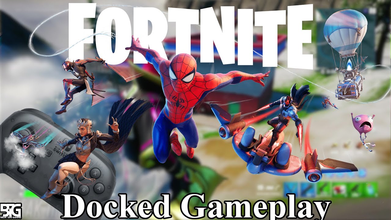 Fortnite Chapter 3 Season 1 Docked Gameplay Nintendo Switch (Victory