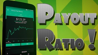 Robinhood APP - DIVIEDND PAYOUT RATIO more than 100% is a DANGER SIGN!