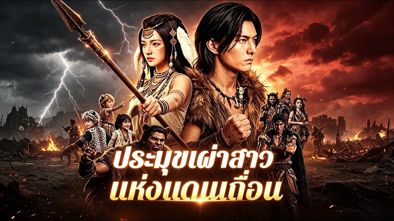 🇹🇭ประมุขเผ่าสาวแห่งแดนเถื่อน(พากย์ไทย)AI#drama poster