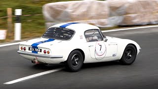 Lotus Elan Type 26R Racing On The Beautiful Bernina Pass In Switzerland!