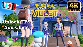 Pokémon Violet Switch 4K~FPS Unlock (Non Cheat Mod )| Ryujinx 1.1.368 | 13900K@5.8G PC Best Settings
