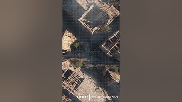 D&D | Ruin Row Part 2 Grid | Animated Battle Maps