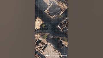 D&D | Ruin Row Part 2 Grid | Animated Battle Maps