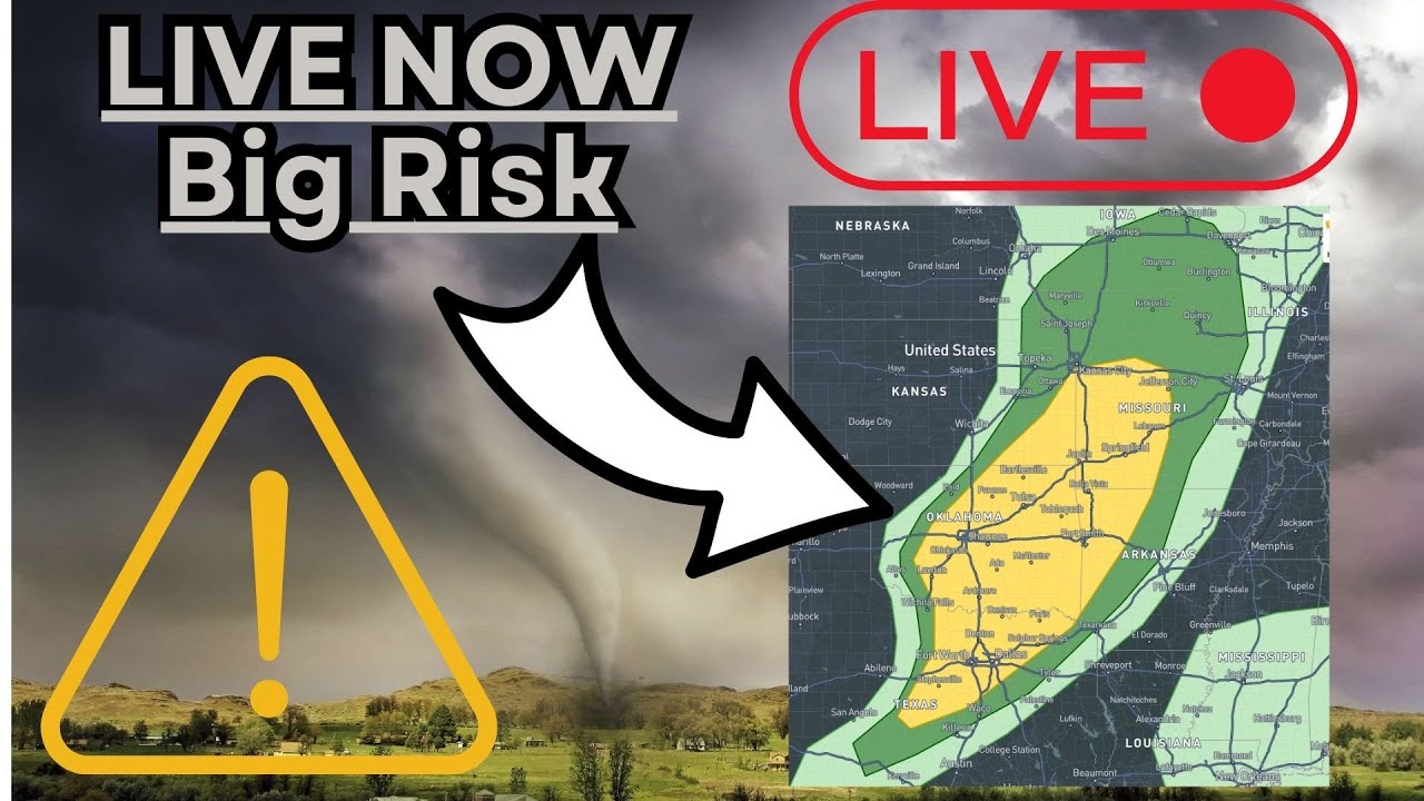 🔴 Live Now: Live Severe Weather Outbreak with Gorilla Hail and ...