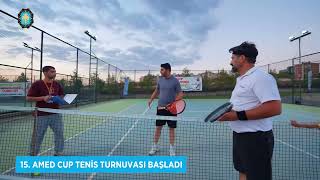 15. Amed Cup Tenis Turnuvası Başladı