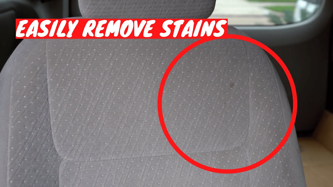 How to Remove Stains from Car Seats: Quick and Easy Guide By YMF Car Parts