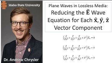 Reducing the E Field Wave Equation into Vector Component Equations