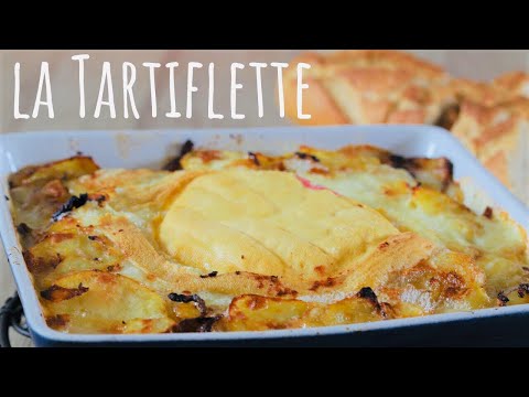 Doubled layered Reblochon cheese tartiflette recipe