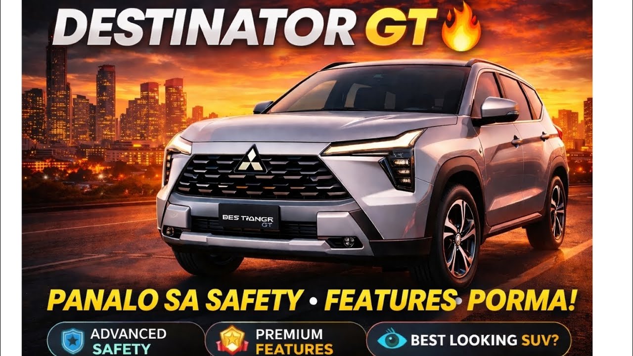 Mitsubishi Destinator GT 🔥 Panalo sa Safety, Features at Porma! Best SUV na ba? #mitsubishi #carph 