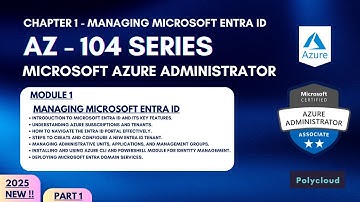 Azure AZ-104 Full Tutorial (Part 1) | Microsoft Entra ID Overview, Tenants & Subscriptions Explained