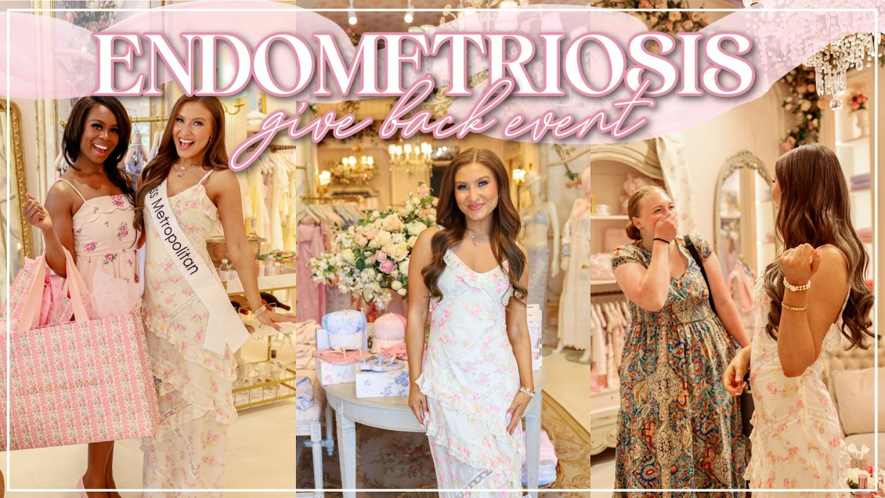 Day In My Life🌼🎗️ | LoveShackFancy x Endometriosis Foundation Event! | Lauren Norris