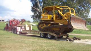 Loading the 16-B  Dozer Fiat Allis 16 B Dozer