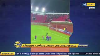 Cardenas a punete limpio con el pasapelotas