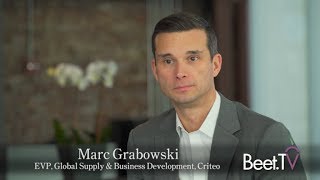 Celebrity Criteo's Grabowski Sees Head Of Steam Behind Header Bidding Wealth