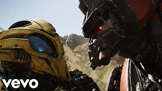 Imagine Dragons - Bones (MXEEN Remix) | Bumblebee vs Blitzwing Fight Scene [4k] Resimi