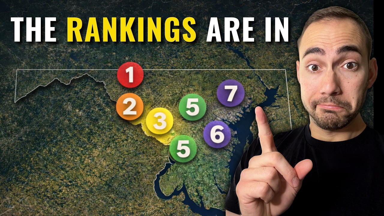 Лучшие места для жизни в Мэриленде в 2026 году (не то, что вы думаете)