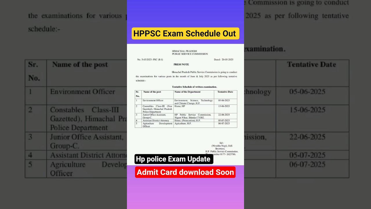HPPSC New Update ✅