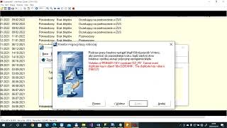 Migracja bazy PŁATNIKA mdb do SQL  błąd DUPLIKATE KEY
