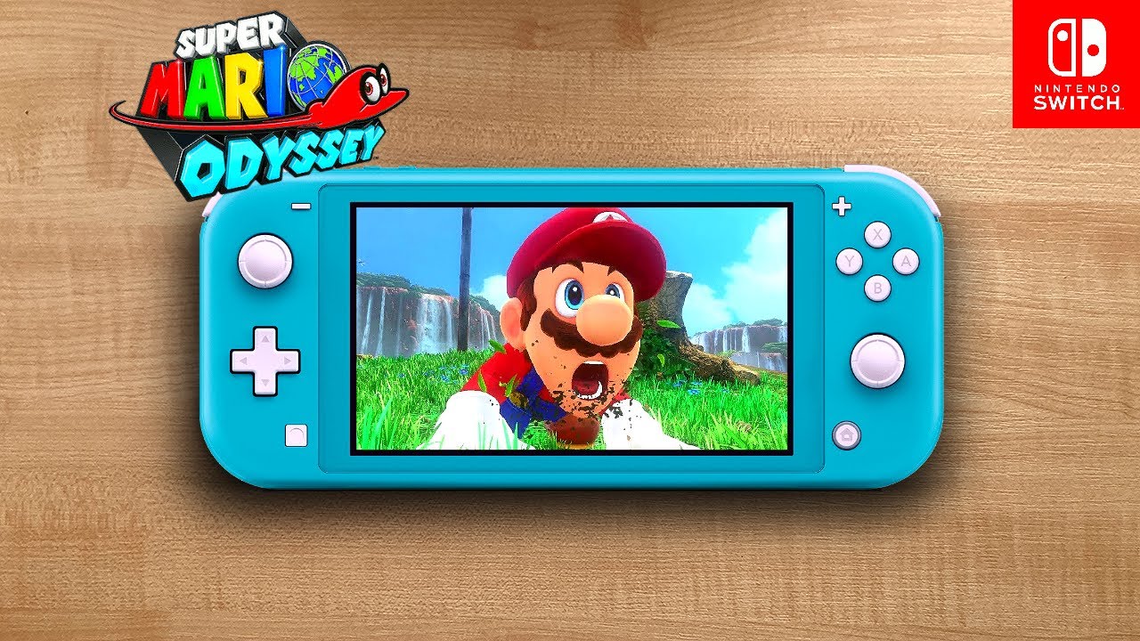 Super Mario Odyssey • Nintendo Switch Lite Gameplay 