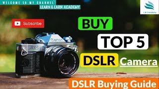 How to Buy a DSLR Camera ? || Beginner's Guide || Top 5 DSLR screenshot 3