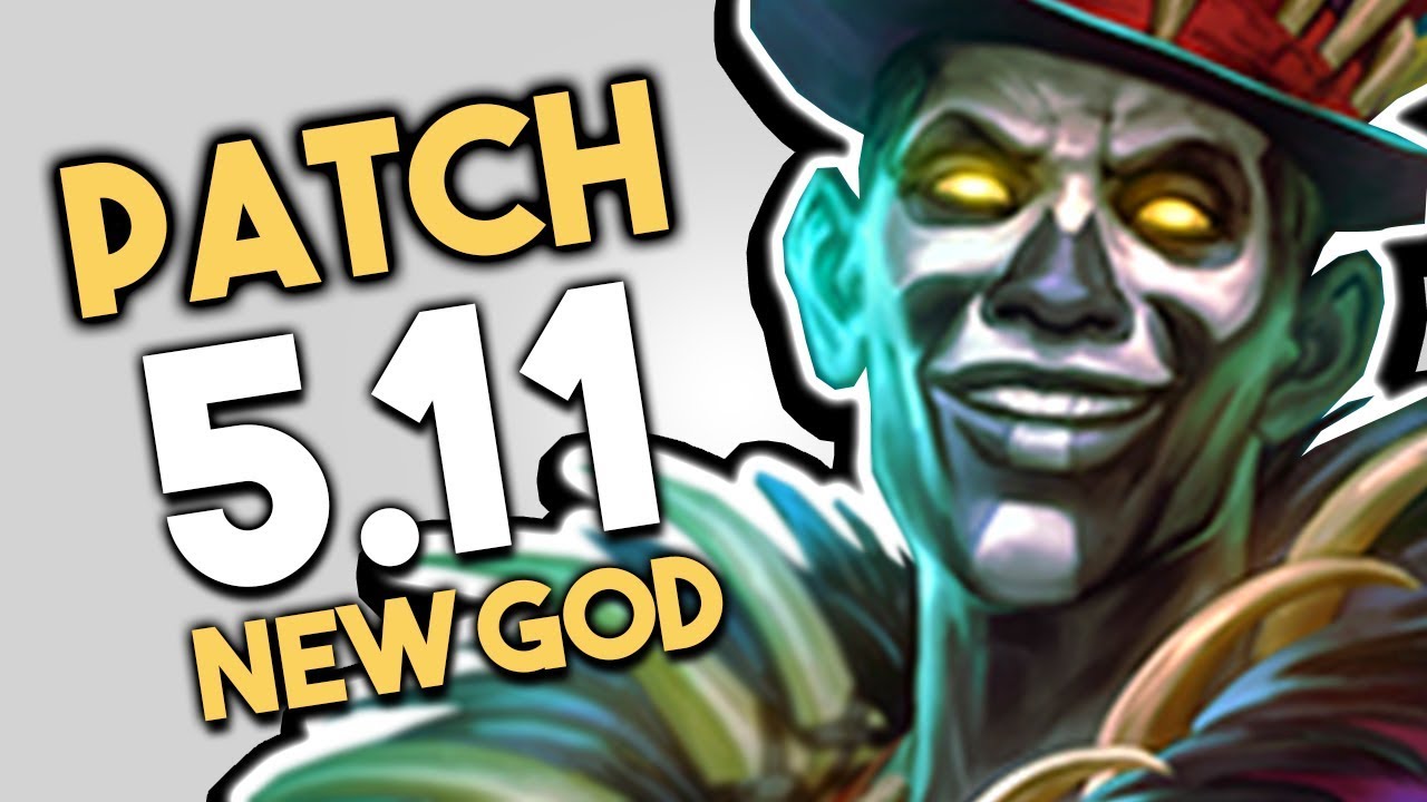 SMITE Patch 5.11 | Baron Samedi Release | Life and Death Patch Notes