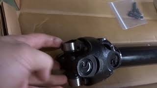Installing a Rubicon express front drive shaft on my jeep jk build