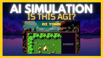 AI Simulation - Fully Autonomous NPCs - AGI Accomplished?